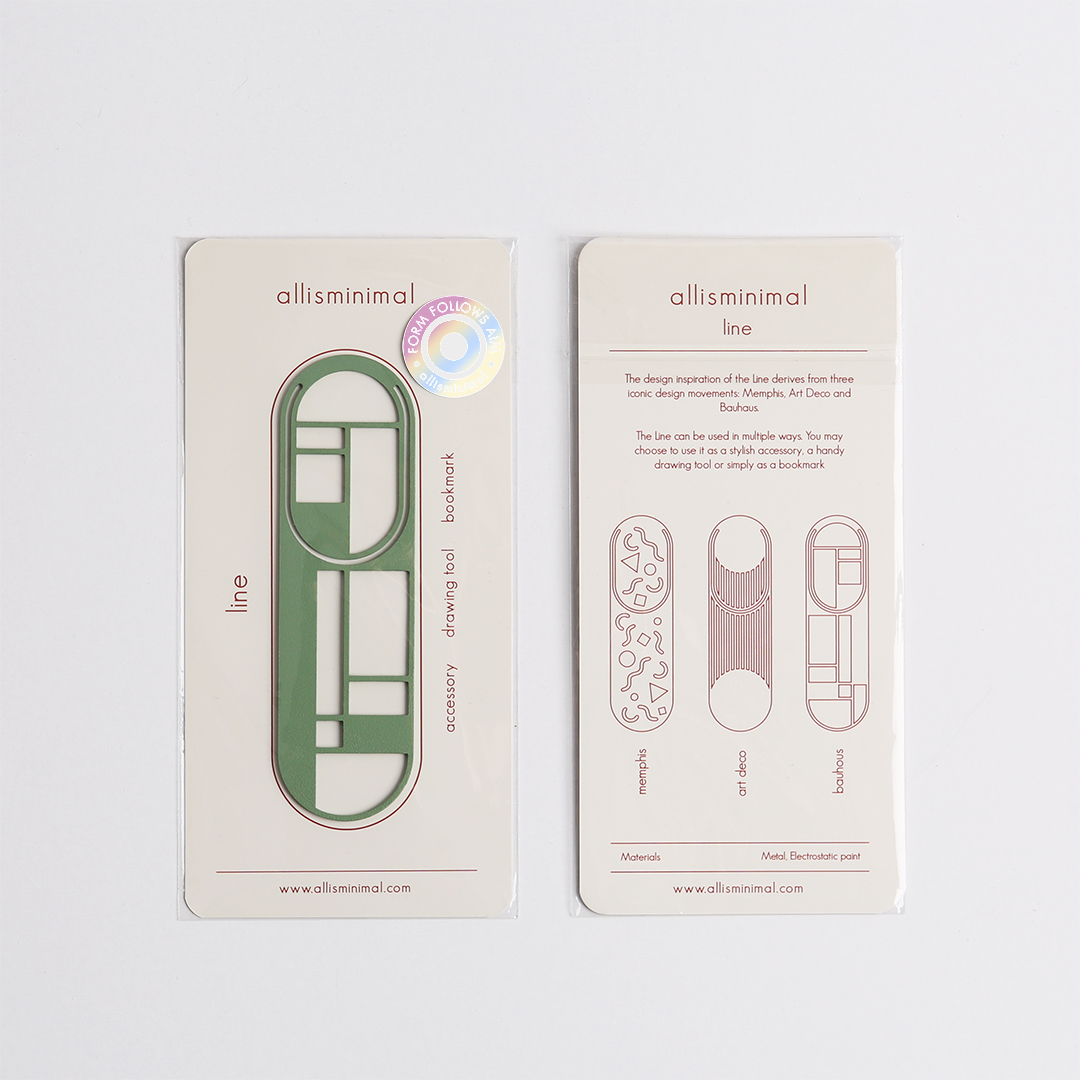 Line Bookmark / Art Deco